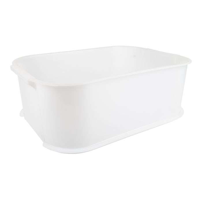 MEAT TRAY 495MMX350MMX178MM WHITE