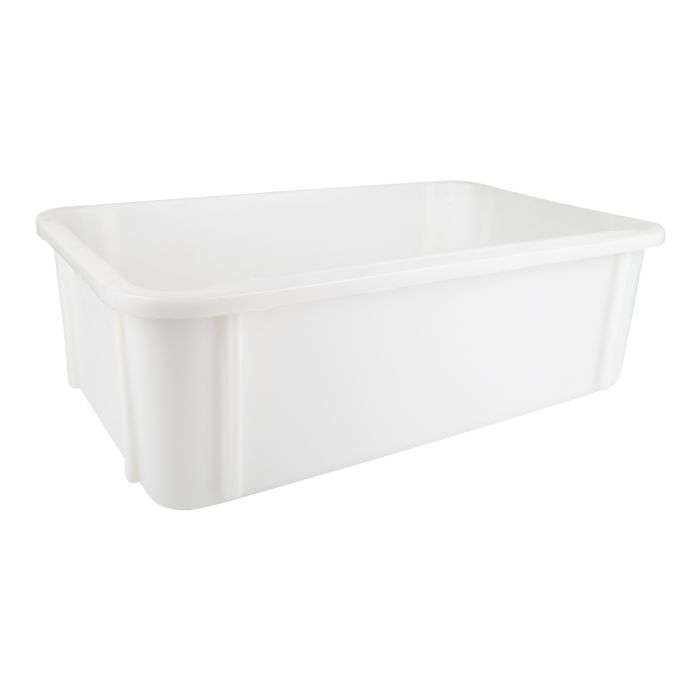 MEAT TRAY 648MM X 384MMX209MM WHITE