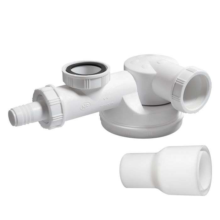 WIRQUIN TRAP SINK ESPACE SINGLE + W/M CONN (BOX)