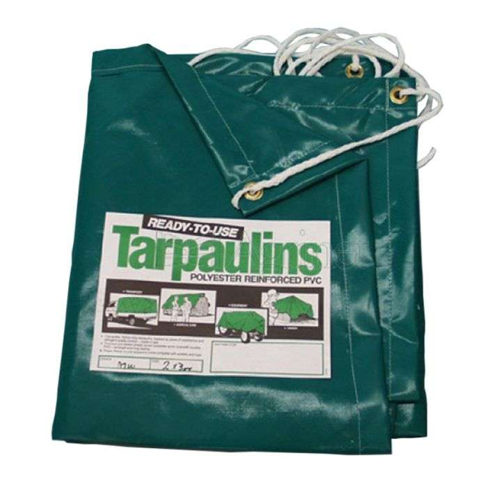 PROTARP PVC TARPAULIN 550G 4X7M GREEN