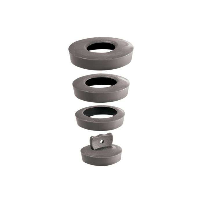 WIRQUIN UNIVERSAL BASIN / SINK PLUG - GREY