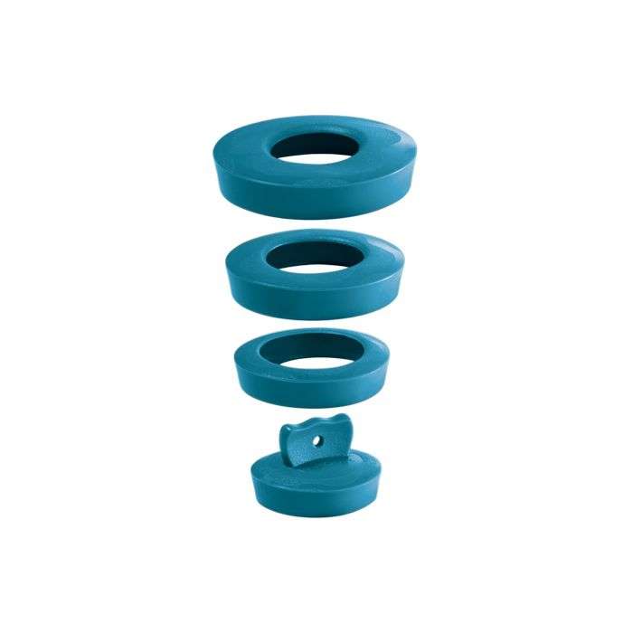 WIRQUIN UNIVERSAL BASIN/SINK PLUG - BLUE