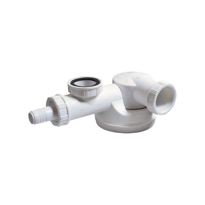 WIRQUIN TRAP SINK ESPACE SINGLE + W/M CONN
