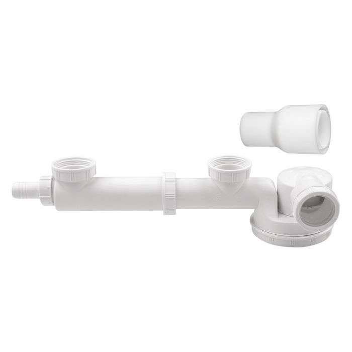 WIRQUIN TRAP SINK ESPACE DOUBLE + W/M CONN (BLISTE