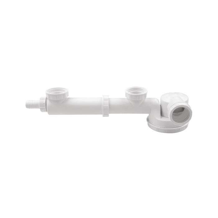 WIRQUIN TRAP SINK ESPACE DOUBLE + W/M CONN