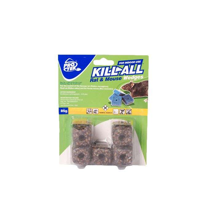 BULK PACK 12 X PROTEK WAX RODENT BLOCKS 500G