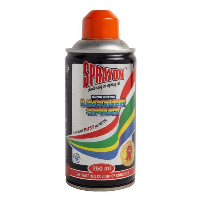 SPRAYON STD SPRAY PAINT TANGERINE 250ML