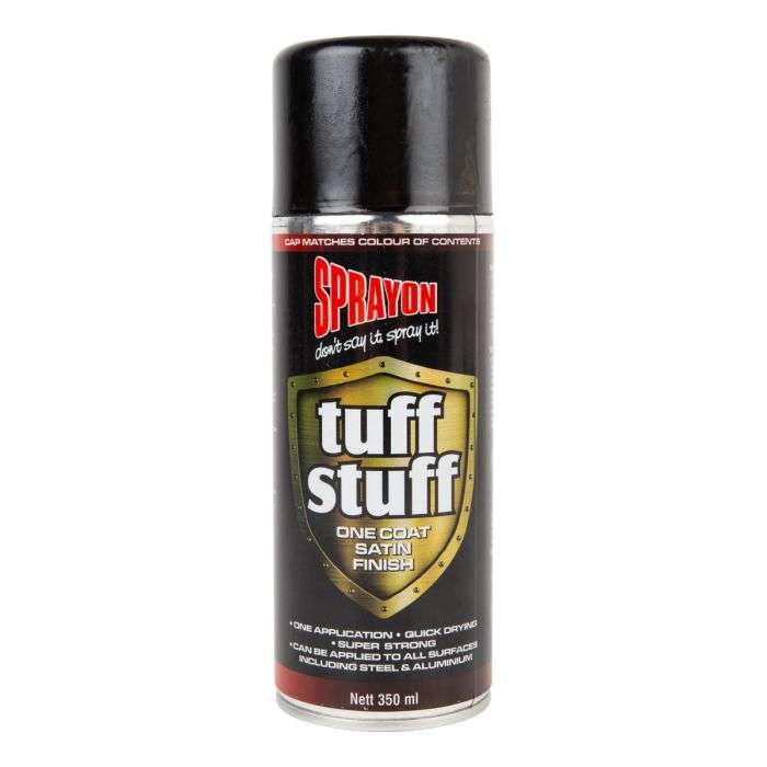SPRAYON TUFF STUFF BLACK 350ML
