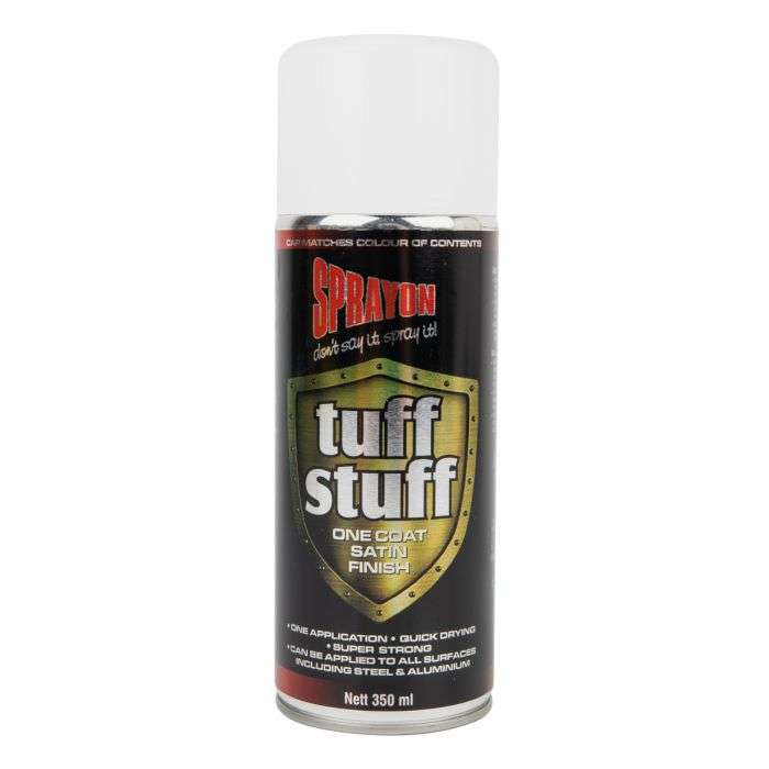 SPRAYON TUFF STUFF WHITE 350ML