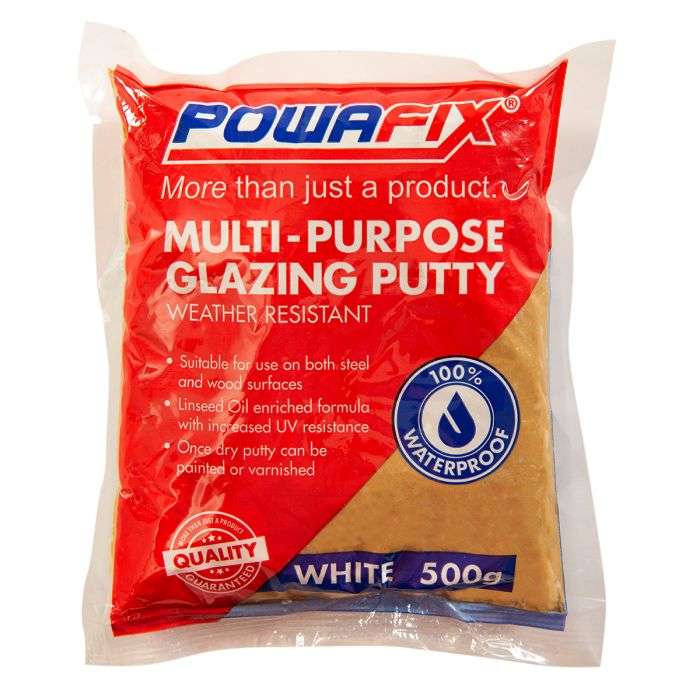 BULK PACK 48 X POWAFIX PUTTY WHITE 500G