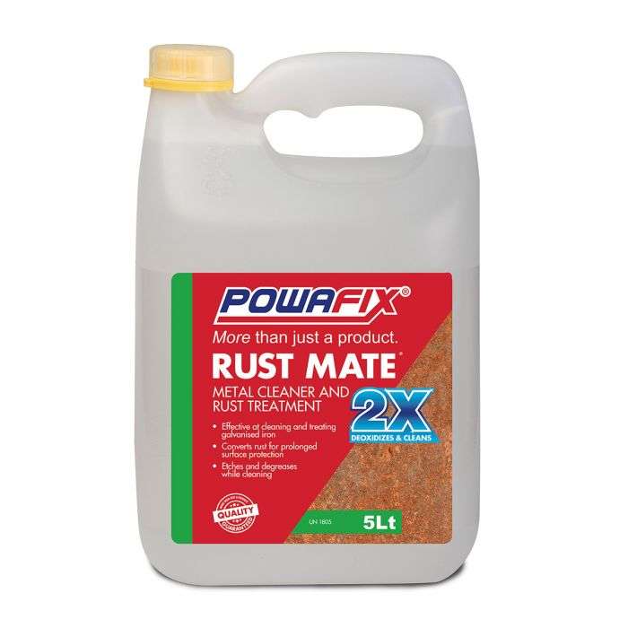 POWAFIX RUST MATE DE - RUSTER DEOXIDINE 5L