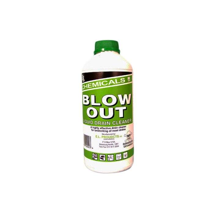 BULK PACK 6 X BLOWOUT ACID BASE DRAIN CLEANER 1L