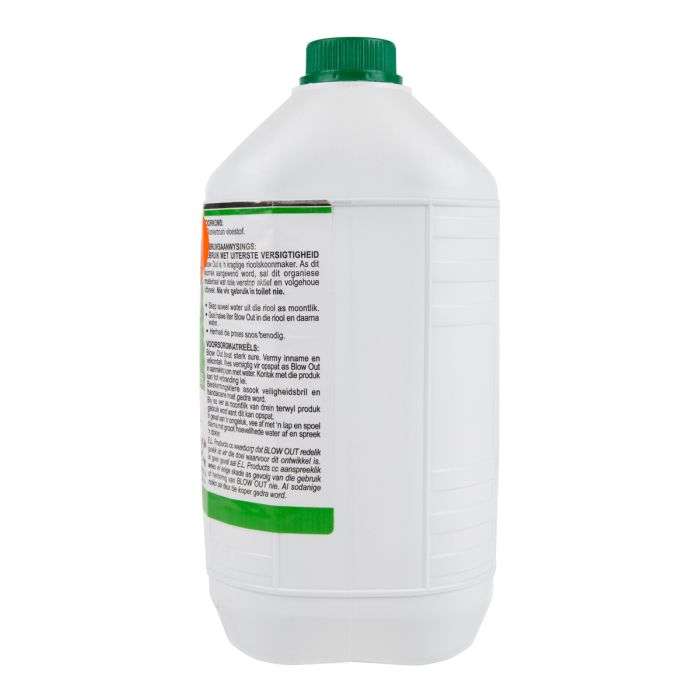 BULK PACK 4 X BLOWOUT ACID BASE DRAIN CLEANER 5L