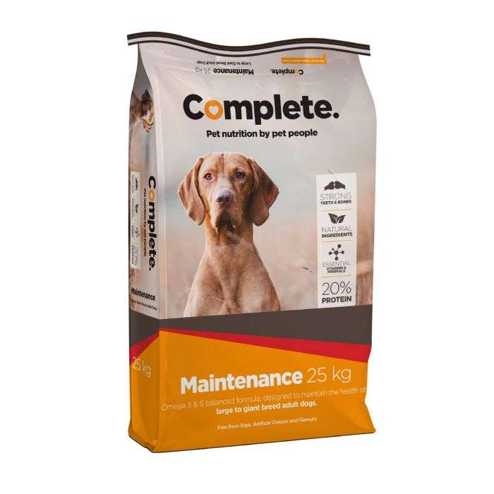 COMPLETE DOG FOOD MAINTENANCE LARGE - GIANT 25KG