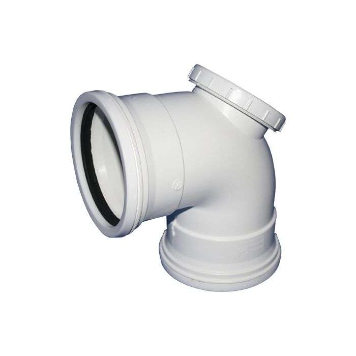 WASTE BEND 87.5DEG SV I.E 110MM SABS