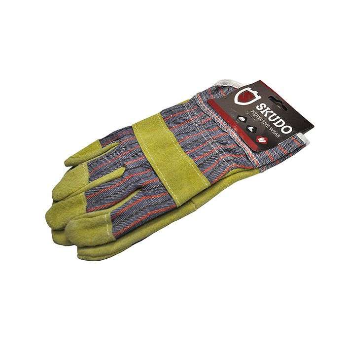 SKUDO GLOVES PIGSKIN CANDY STRIPE
