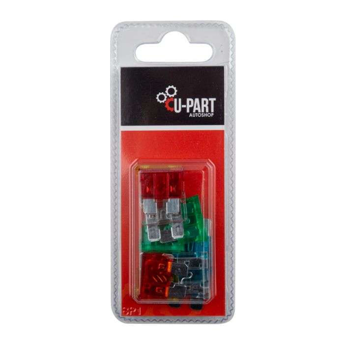 BULK PACK 5 X U-PART JAPANESE TYPE FUSE ASSORTED X10