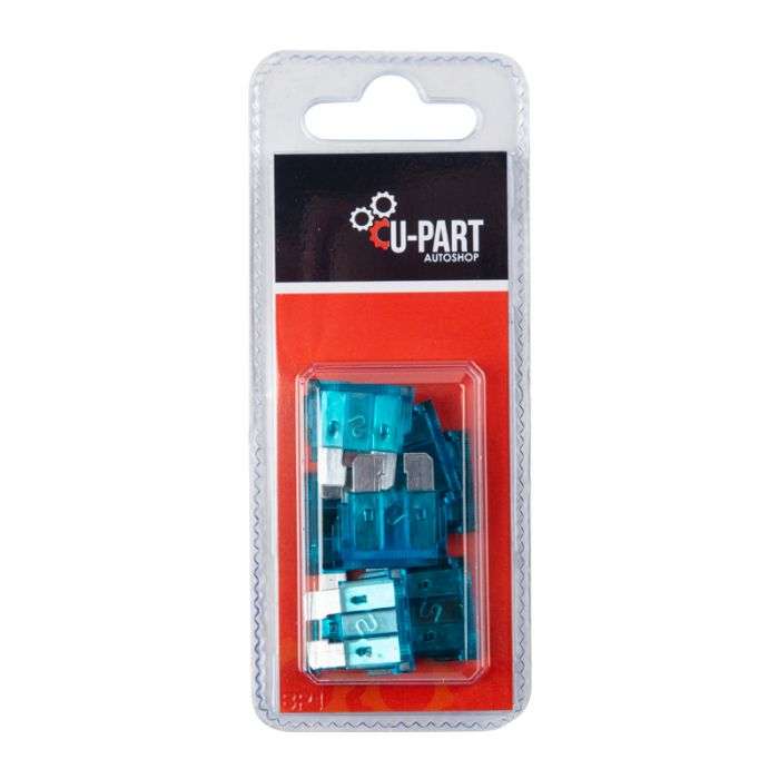 BULK PACK 5 X U-PART JAPANESE TYPE FUSE 15AMP X10