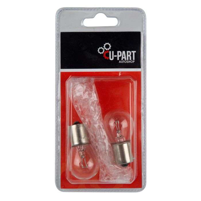 U-PART GLOBE SINGLE FILAMENT 24V G339X2