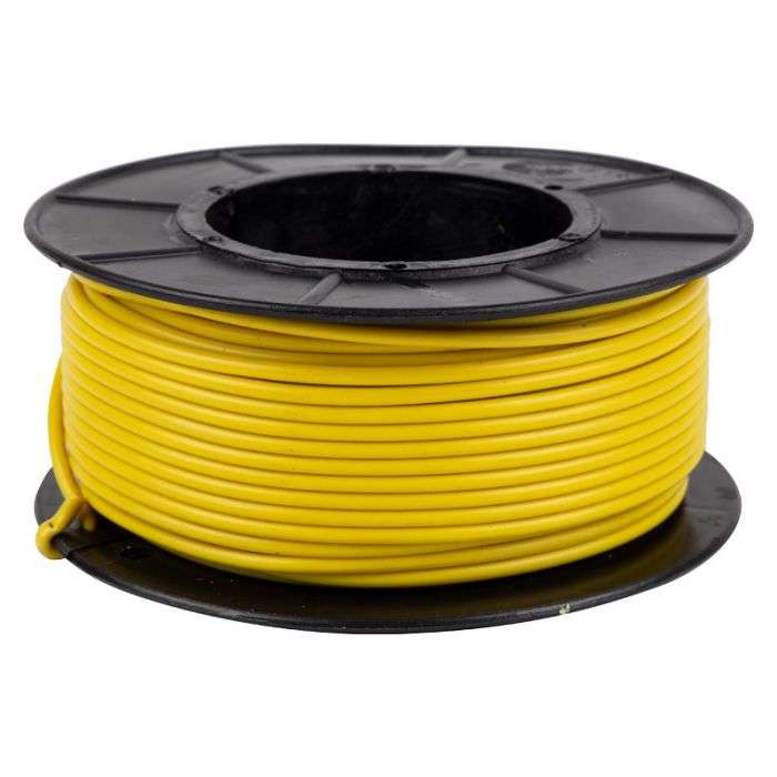 ELECTRIC CABLE 1.60MM YELLOW - 30M