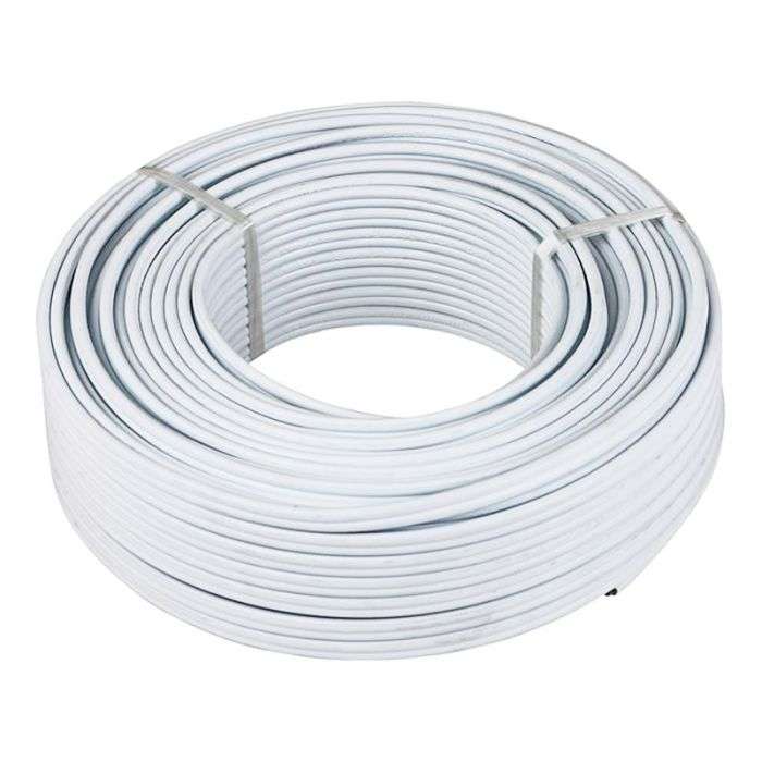 ELECTRIC CABLE 2.50MM WHITE - 30M