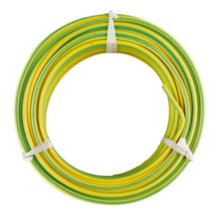 ELECTRIC CABLE 2.50MM GREEN - 30M