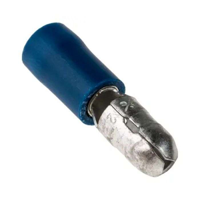 BULK PACK 5 X U-PART TERMINAL MALE BULLET BLU 1.5-2.5MM 5MM LZ25