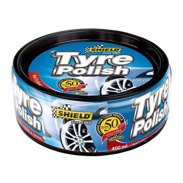SHIELD TYRE POLISH PASTE 400ML