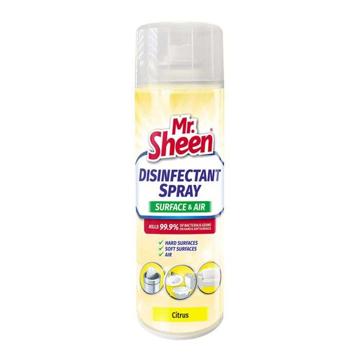 MR SHEEN DISINFECTING SPRAY CITRUS 500ML