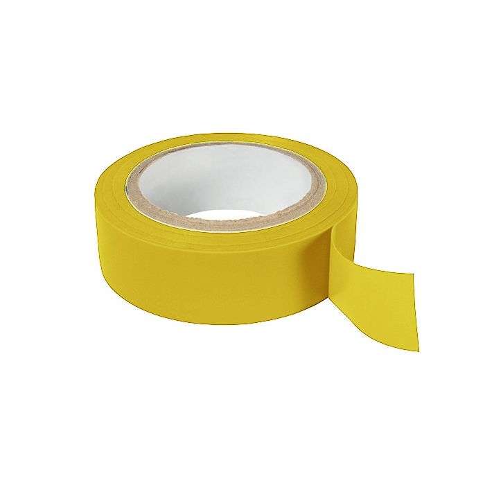 CURRENT TAPE INSULATION ELECT YELLOW 20M