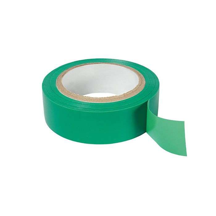 CURRENT TAPE INSULATION ELECT GREEN 10M