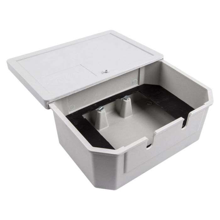 BULK PACK 12 X WATERPROOF ENCLOSURES WITH SLIDING LID 4X4