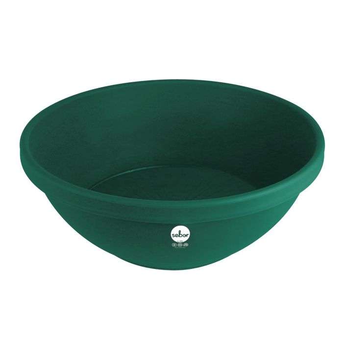 BULK PACK 6 X SEBOR SOLAR DISH ST 30CM GREEN