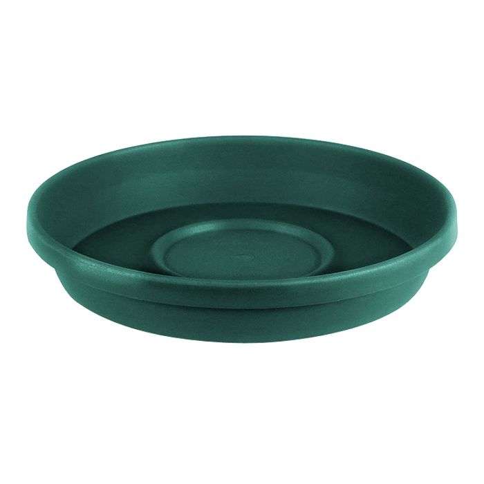 BULK PACK 6 X SEBOR SUPER POT SAUCER 35CM GREEN