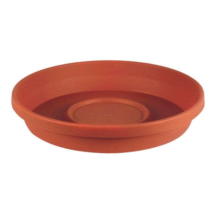BULK PACK 4 X SEBOR SUPER POT SAUCER 40CM TERRA