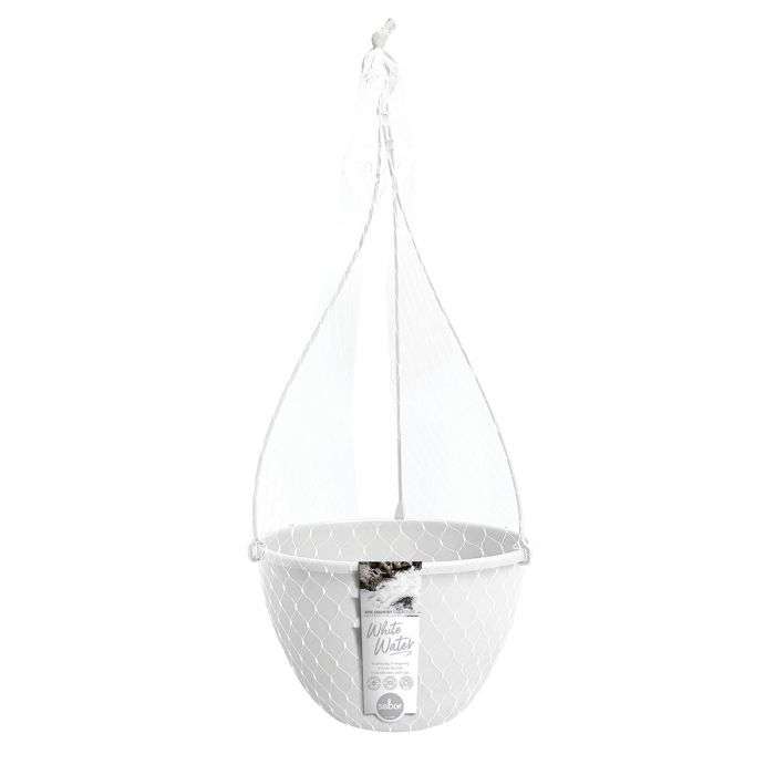 BULK PACK 6 X SEBOR TERRA BOWL & HOOK ST 20CM WHITE WATER