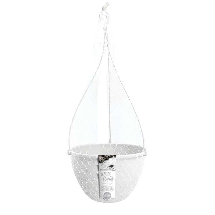 BULK PACK 6 X SEBOR TERRA BOWL & HOOK SET 25CM WHITE WATER