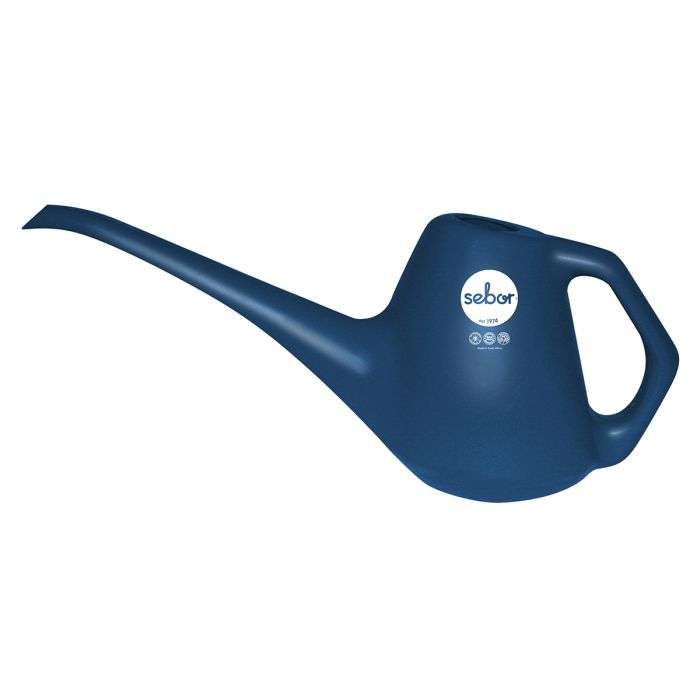 BULK PACK 6 X SEBOR WATERING CAN 1L CLASSIC BLUE