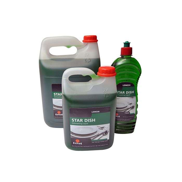 BULK PACK 6 X REVET LIQUID SOAP STAR DISH 750ML