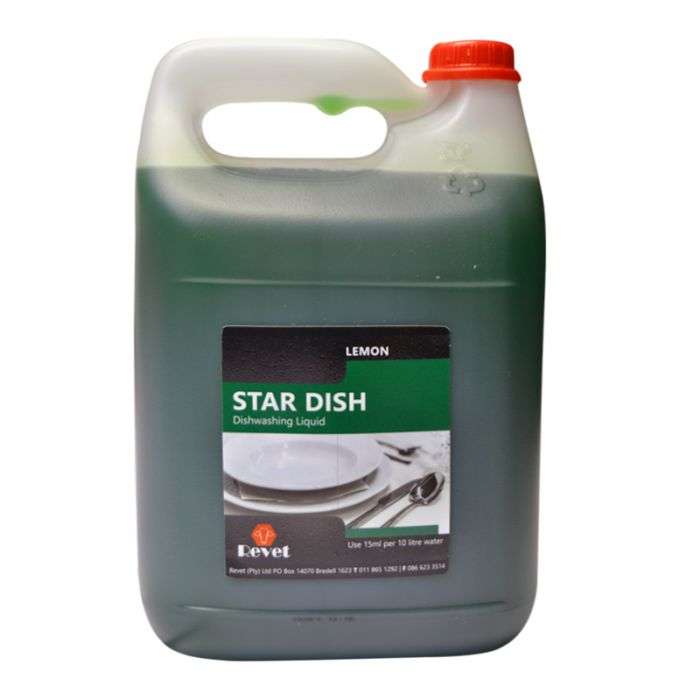 BULK PACK 4 X REVET LIQUID SOAP STAR DISH 5L