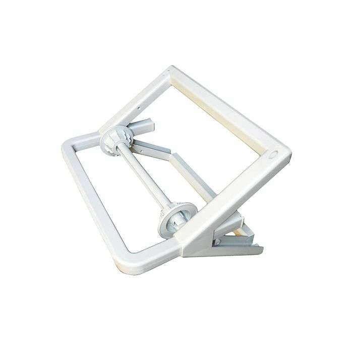 TWINSAVER WIPER RLL DISPSR W/MNT WHT PLASTC
