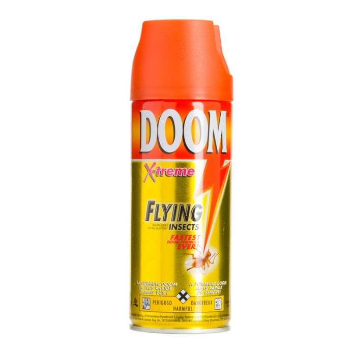 BULK PACK 6 X DOOM INSECT SPRAY FLYING XTREME 300ML