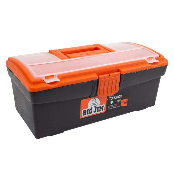 BULK PACK 6 X BIG JIM TOOLBOX STANDARD 32CM
