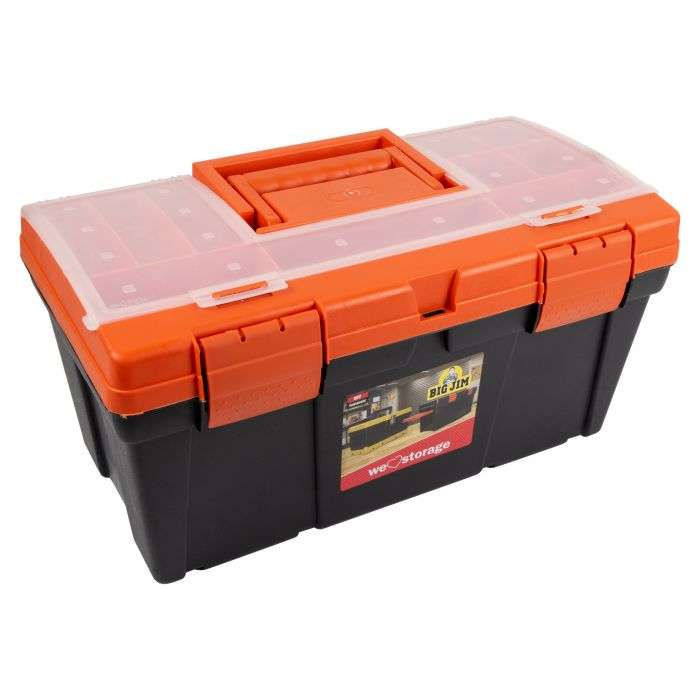 BULK PACK 4 X BIG JIM TOOLBOX STANDARD 48CM