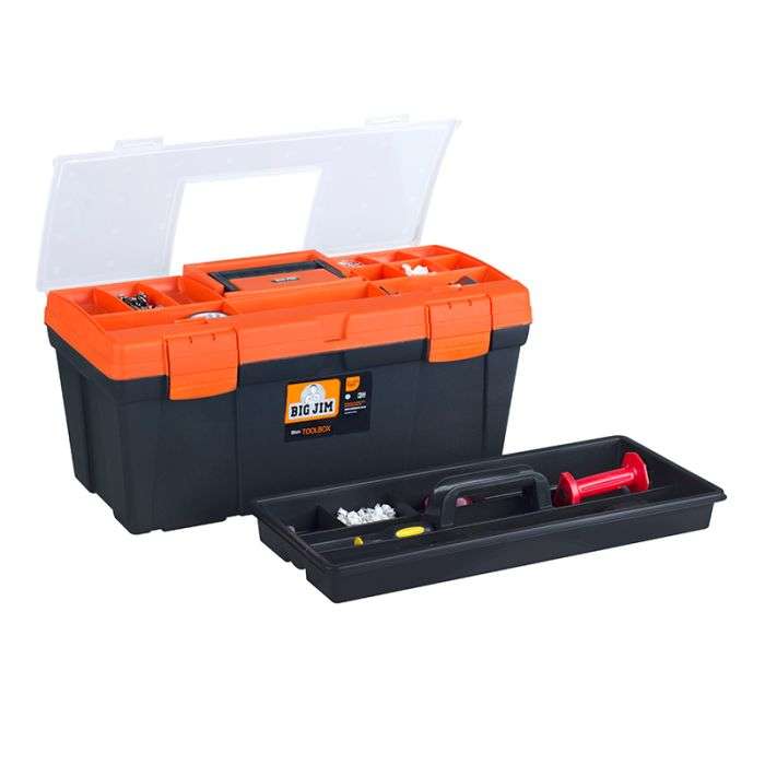 BULK PACK 4 X BIG JIM TOOLBOX STANDARD 56CM