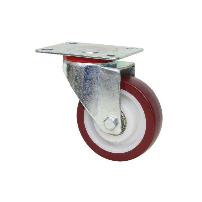 CASLAD SWIVEL CASTOR PUB WHEEL H/DUTY 125MM