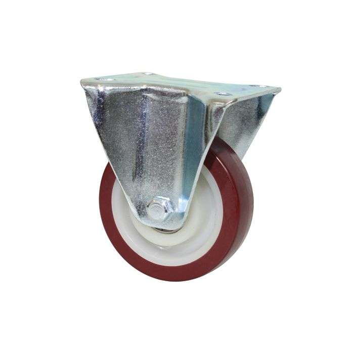 CASLAD FIXED CASTOR PUB WHEEL H/DUTY 125MM