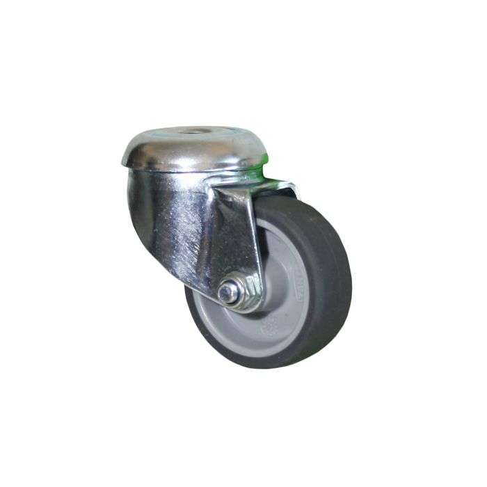 CASLAD SWIVEL CASTOR BOLT HOLE TRP 50MM
