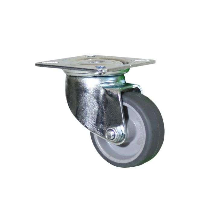 CASLAD SWIVEL CASTOR PLATE FITTING TPR 50MM