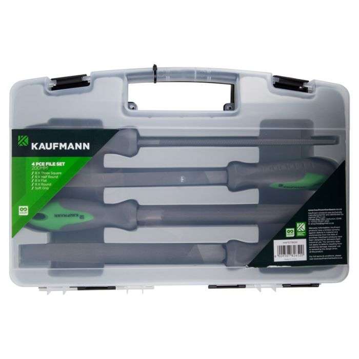 KAUFMANN FILE SET 4 PCS 200MM